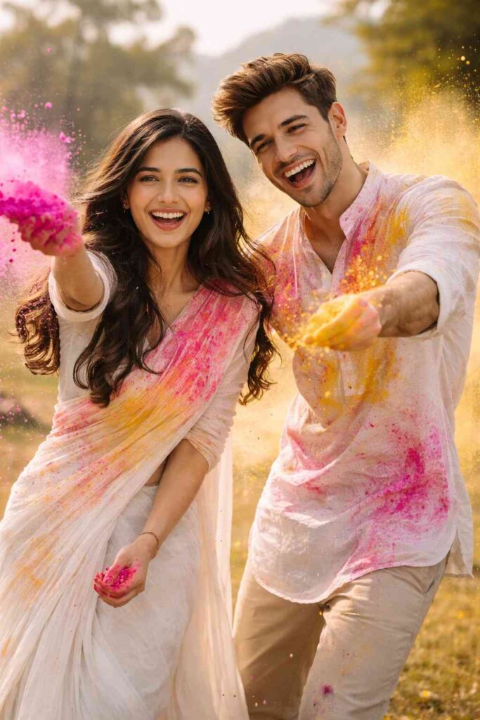 Holi Celebration Joy