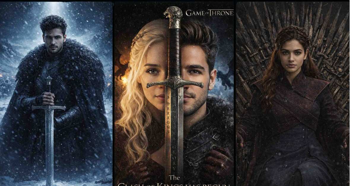 Elenco de Game of Thrones Prompt