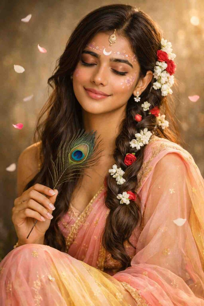 Radha Rani AI Photo Editing Prompts 4